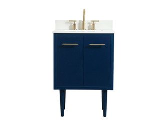 Cyrus Single Bathroom Vanity in Blue (173|VF48024MBL-BS)