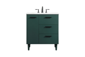 Baldwin Vanity Sink Set in Green (173|VF47030MGN)