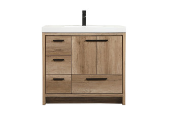 Wyatt Single Bathroom Vanity in Natural Oak (173|VF46036NT)