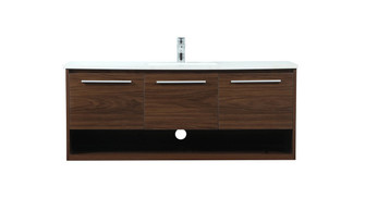 Roman Vanity Sink Set in Walnut (173|VF43548MWT)