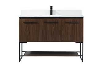 Sloane Vanity Sink Set in Walnut (173|VF42548MWT-BS)