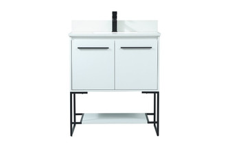 Sloane Vanity Sink Set in White (173|VF42530MWH-BS)
