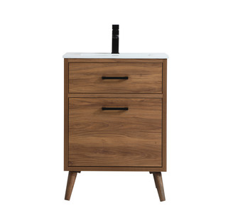 Boise Bathroom Vanity in Walnut Brown (173|VF41024WB)