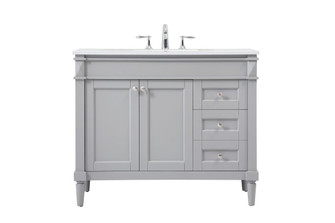 Bennett Single Bathroom Vanity in Grey (173|VF31842GR)