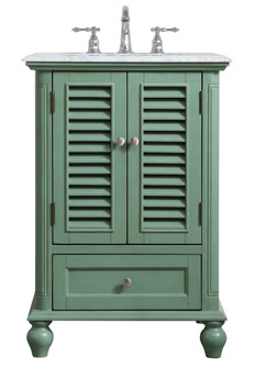 Rhodes Single Bathroom Vanity in vintage mint (173|VF30524VM)