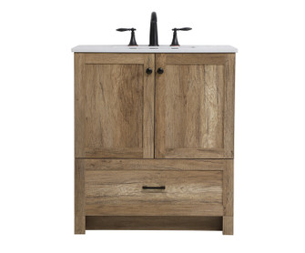 Soma Single Bathroom Vanity in Natural Oak (173|VF2830NT)