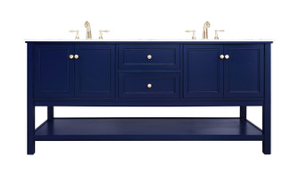 Metropolis Bathroom Vanity Set in Blue (173|VF27072DBL)