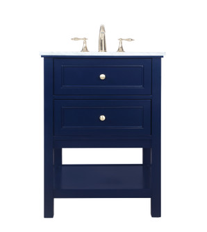 Metropolis Bathroom Vanity Set in Blue (173|VF27024BL)
