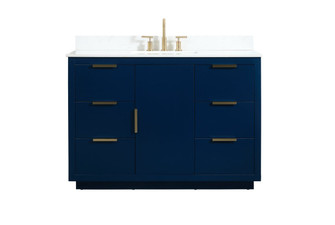 Blake Vanity Sink Set in Blue (173|VF19448BL-BS)