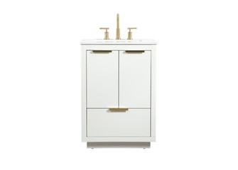 Blake Vanity Sink Set in White (173|VF19424WH)