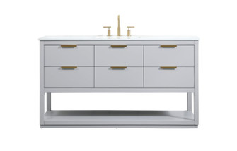 Larkin Vanity Sink Set in Grey (173|VF19260GR)