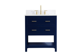 Sinclaire Bathroom Vanity Set in Blue (173|VF19030BL-BS)