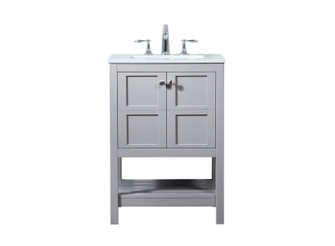 Theo Vanity Sink Set in Grey (173|VF16424GR)