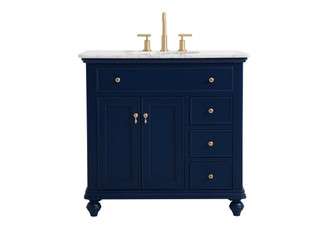 Otto Vanity Sink Set in Blue (173|VF12336BL)