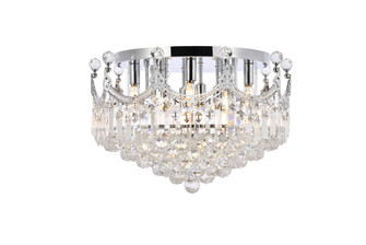 Corona Nine Light Flush Mount in Chrome (173|V8949F20C/RC)