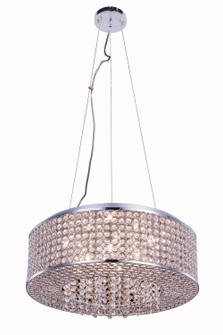 Amelie Eight Light Pendant in Chrome (173|V2914D20C/RC)