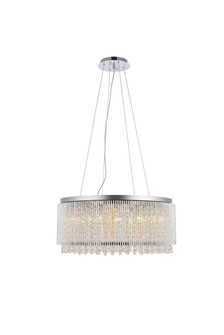 Influx 14 Light Pendant in Chrome (173|V2092D24C/RC)