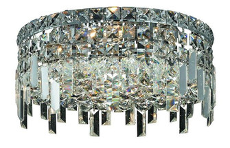 Maxime Four Light Flush Mount in Chrome (173|V2031F14C/RC)