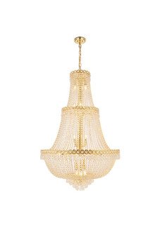 Century 17 Light Chandelier in Gold (173|V1900G30G/RC)