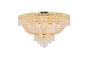 Century Nine Light Flush Mount in Gold (173|V1900F20G/RC)