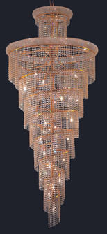 Spiral 32 Light Chandelier in Gold (173|V1800SR36G/RC)