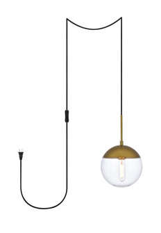 Eclipse One Light Plug in Pendant in Brass (173|LDPG6031BR)