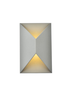 Raine LED Outdoor Wall Lamp in Silver (173|LDOD4022S)