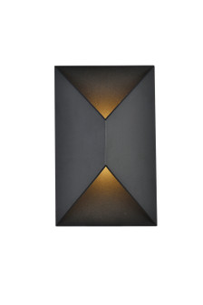 Raine LED Outdoor Wall Lamp in black (173|LDOD4022BK)