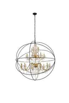 Cordelia 24 Light Pendant in black (173|LD8801D60GB)