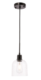 Gabe One Light Pendant in Black (173|LD6210BK)