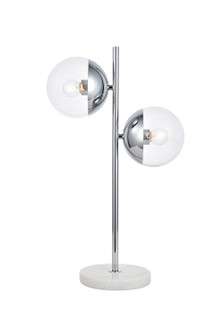 Eclipse Two Light Table Lamp in Chrome (173|LD6155C)