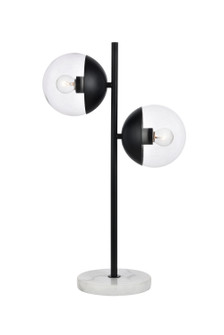 Eclipse Two Light Table Lamp in Black (173|LD6153BK)