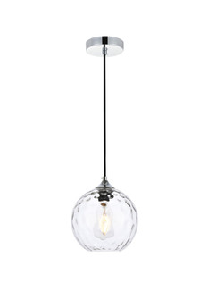 Cashel One Light Pendant in Chrome (173|LD2281C)