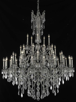 Rosalia 45 Light Chandelier in Pewter (173|9245G54PW/RC)