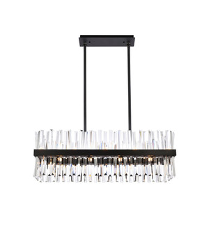 Serephina 20 Light Chandelier in Black (173|6200G36BK)