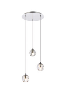 Eren LED Pendant in Chrome (173|3505D12C)