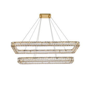 Monroe LED Pendant in Gold (173|3504G50L2G)