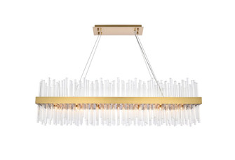 Dallas 28 Light Chandelier in Satin Gold (173|3000G48SG)