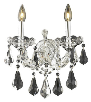 Maria Theresa Two Light Wall Sconce in Chrome (173|2801W2C/RC)