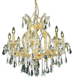 Maria Theresa Nine Light Chandelier in Gold (173|2801D26G/RC)