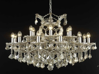 Maria Theresa 19 light Chandelier in Golden Teak (173|2800D30GT-GT/RC)