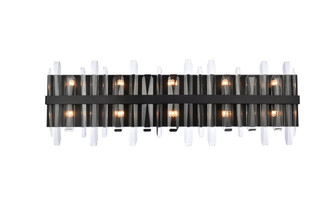 Serena Ten Light Bath Sconce in Black (173|2200W36BK)