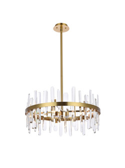 Serena 14 Light Pendant in Satin Gold (173|2200D25SG)