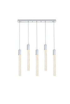 Weston Five Light Pendant in Chrome (173|2066S36C)