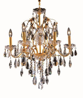 St. Francis Six Light Chandelier in Gold (173|2016D24G/RC)