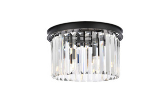 Sydney Three Light Flush Mount in Matte Black (173|1238F16MB/RC)