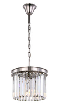 Sydney Three Light Pendant in Polished Nickel (173|1238D12PN/RC)