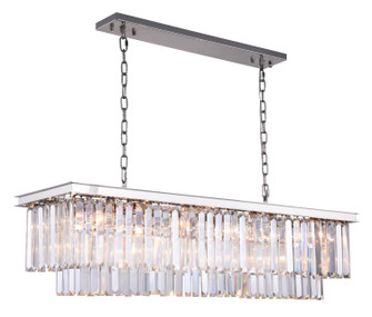 Sydney 12 Light Chandelier in Polished Nickel (173|1232D50PN/RC)