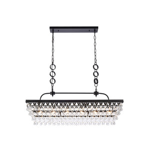 Nordic Six Light Pendant in Black (173|1219G40BK)