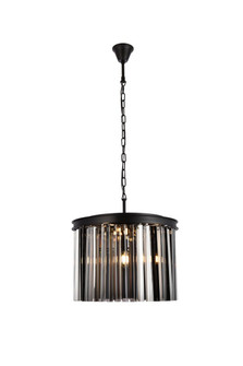 Sydney Six Light Pendant in Matte Black (173|1208D20MB-SS/RC)